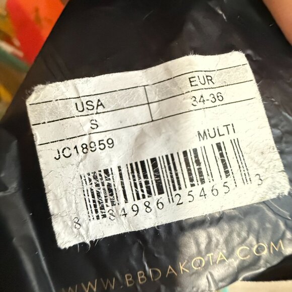 Jack by Bb Dakota Abstract Print Bustier Dress Small Multicolor Underwire - Picture 9 of 9